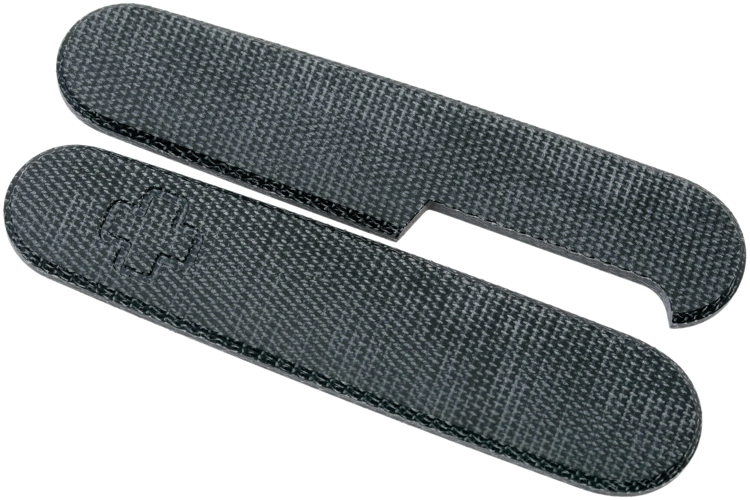 Daily Customs 91.2 Plain, Black Canvas Micarta P10013877 cachas Victorinox